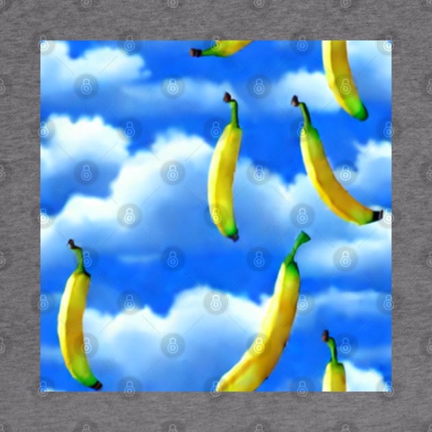 Flying Yellow Bananas are Everywhere! by drumweaver